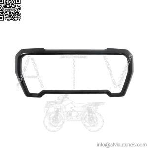 For 2019-2021 GMC Sierra 1500 Gloss Black Front Upper Grille Outer Frame Suround