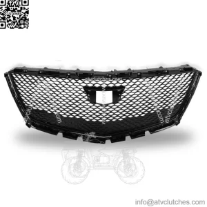 For 2016-2021 Cadillac XT5 Gloss Black Front Bumper Upper Mesh Grille