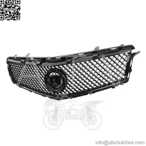 For 2013 2014 Cadillac ATS Front Bumper Grille Mesh Honeycomb Glossy Black