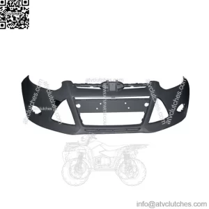 Primered Front Bumper Cover Fit For 2012 2013 2014 Ford Foc Sedan w/ Tow Hole