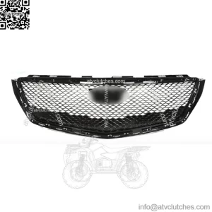 For 2018 2019 2020 Cadillac XTS Front Bumper Hood Grille Mesh Cover Gloss Black
