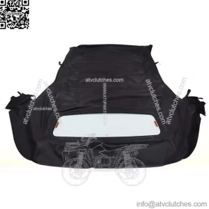 For 05-14 Ford Mtang Vinyl Convertible Soft Top W/DOT Approved Heated Glass