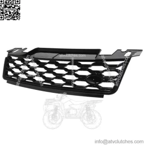 For 2018-2019 Range Rover Sport L494 Front Bumper Upper Grille Full Gloss Black