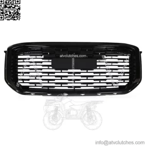 For GMC Yukon Denali SLE Sport 2015-2020 Front  Mesh Upper Grille Gloss Black