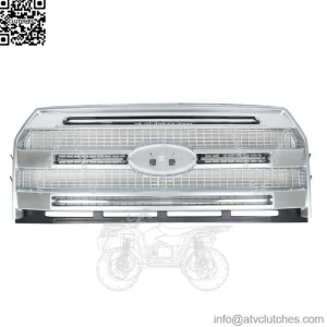 Front Bumper Grille For Ford F-150 2015-2017 Chrome W/O Parking Sensors