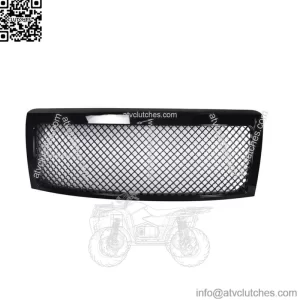 Front Bumper Center Upper Grille For 2009-2014 Ford F-150 Glossy Black
