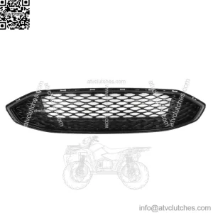 Front Bumper Upper Grill Grille For Ford Fion 2017- 2018 Gloss Black