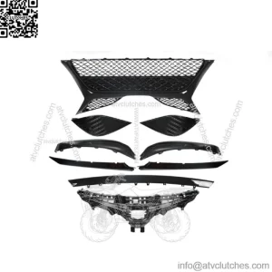 Fit For 2018-2020 Toyota Camry SE 9PCS Front Grille Lower Molding Fog Cover