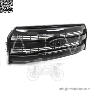 Front Grille Assembly Gloss Black For 2015-2017 Ford F150 W/Camera HL