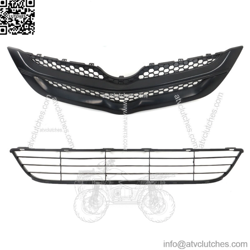 For Toyota Yaris Sedan 2007 2008 Front Bumper Upper&Lower Grille Assembly Set - Image 2