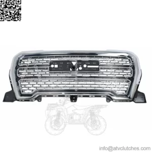 Front Upper bumper Grille Chrome Fit For 2019 2020-2021 GMC Sierra 1500 Denali