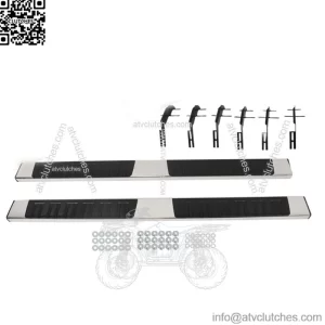 6" Running Boards for 2015-2023 Ford F150 Super Crew Cab Side Step Nerf Bars S/S