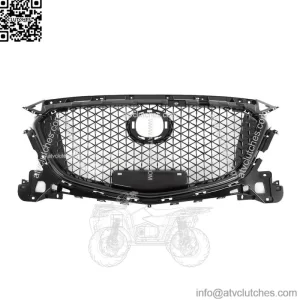 For 2017 2018 Mazda 3 Axela Front Bumper Upper Grille Honeycomb Grill Black