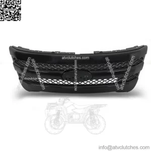 Front Upper Grille For 2011 2012-2015 Ford Explorer Upgraded Gloss Black Grill