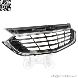 Fit For Chevy Equinox 2018 2019 2020  Front Upper Grille Chrome And Black