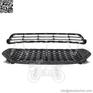 For 2013-2016 Ford Fion 2PCS Front Bumper Upper&Lower Grille Grill Kit