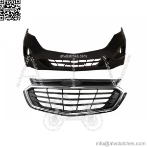 Fit For 2018 2019 Chevy Equinox Front Bumper Cover Assembly + Front Upper Grille