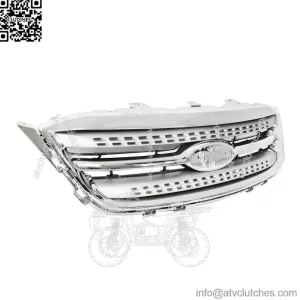 Chrome Front Bumper Upper Grille For 2010-12 Ford Taur Limited SE SEL
