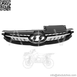 For 2011-2013 HYUNDAI Elantra Front Upper Bumper Grille With Chrome Trim Plastic