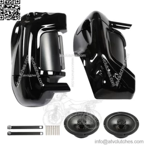 Fit For Road Glide 83-13 6.5" Speaker Box Pods Lower Vented Leg Fairings