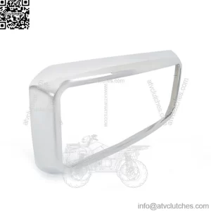 Grille Shell For 2011-2016 Ford F-250 Super Duty F-350 Super Duty Chrome Plastic