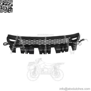 For 15-22 Charger SRT Scat Pack Style Front Upper Grille and 2??LED Lights