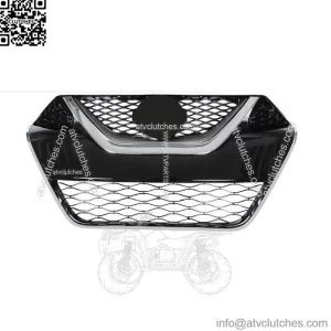 For 2016 2017 Nissan Maxima Front Upper Grille Chrome Black Kit 32887zv