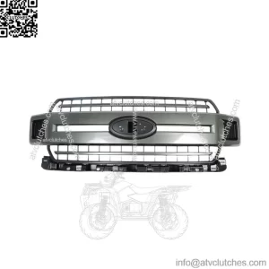 JL3Z-8200-FCPTM Front Upper Hood Grille Gray For Ford F-150 XLT XL 2018-2020
