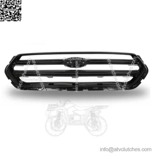 Fit For 2017 2018 2019 Ford Escape Front Upper Bumper Grille Glossy Black