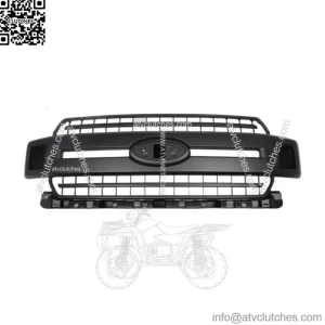 For 2018-2020 Ford F-150 XLT XL Front Upper Hood Grille Black JL3Z-8200-AB