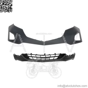 For 2018 2019 Chevrolet Equinox Front Bumper Cover Assembly Unpainted Plastic