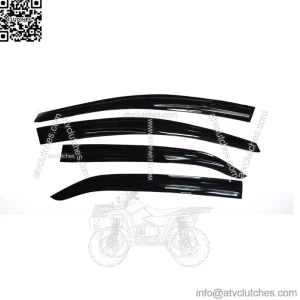 For 2014-18 Toyota Corolla Mugen Style Window Visors Sun Rain Guards Vent Shade