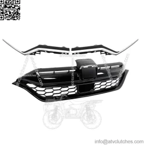 Front Bumper Grille & Chrome Trim Decor Strip Fit For 2020-2022 Honda CR-V