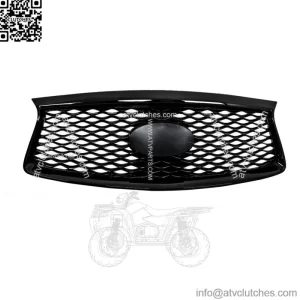 Front Bumper Upper Grille Grill Gloss For 2016-2019 2020 INFINITI QX60 Black