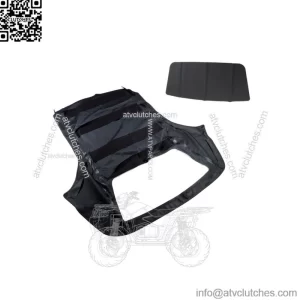 Convertible Soft Top For 1986-1993 3-Series E30 Black Twill & Plastic Window