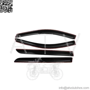 Window Visors For 2005-2007 Honda Odyssey Sun Rain Guard Vent Shade 4pcs Smoke