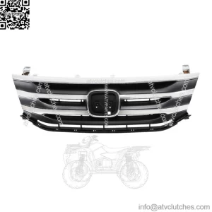 For 2011-2013 Honda Odyssey Front Upper Black Chrome Molding Trim Grill Grille