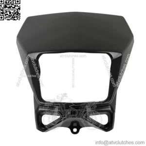 Head Light Cover Mask Black 2002-2023 For SUZUKI DR-Z DRZ 400S SM DR 200 650