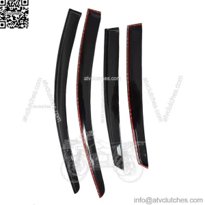 Smoked Window Visor For 2013-2017 Nissan Altima Sun Wind Deflector Rain Shade