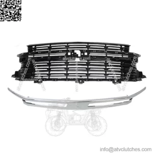 For 2021 2022 Chevrolet Suburban Tahoe LS LT Front Grille Bright Chrome & Black