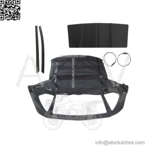 For 1972 1973-1989 Black Convertible Soft Top R107 280SL 560SL 380SL 450SL