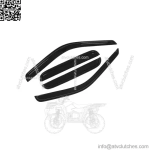 Window Visors For 1999-2016 Ford F250 F350 F450 F550 Sun Rain Guards Vent Shade