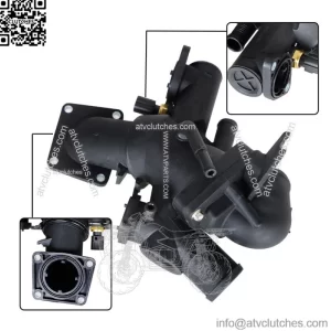 Housing Complete Assembly w/ Thermostat for Jaguar S-Type XJ8 XKR XF 4.2 V8