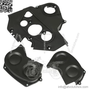3PCs Upper Lower Engine Timing Belt Cover For 2004-2006 Kia Sorento 635-137