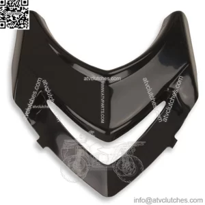 NEW POLARIS PREDATOR 500 BLACK PLASTIC VENTED HOOD CAP (For: Polaris)
