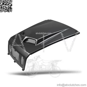 NEW POLARIS RZR 800 RZR 800S 08 - 10 BLACK CARBON FIBER SCOOPED HOOD RZR4 (For: Polaris)
