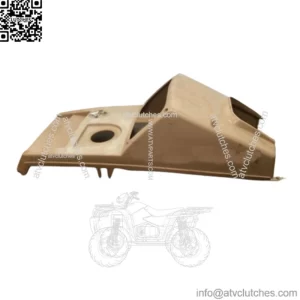 Hood Center Headlamp Cover # 5430973 Polaris 1994 300 ATV 4x4