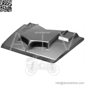 2009-10 POLARIS RANGER 500/700 800 XP CARBON FIBER HOOD 19482-30
