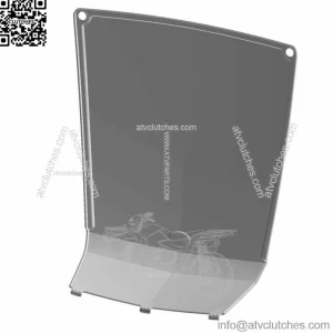 Polaris Center Hood Access, Sagebrush Green Metallic (For: Polaris)