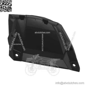 Polaris Center Hood, White Lightning, Genuine OEM Part 5452162-599(For: Polaris)